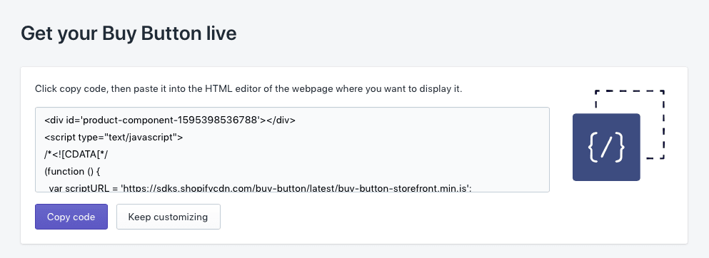 Shopify WordPress: Generate Code